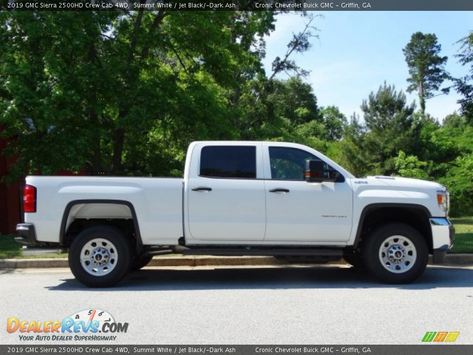 2019 GMC Sierra 2500HD Crew Cab 4WD Summit White / Jet Black/­Dark Ash Photo #2