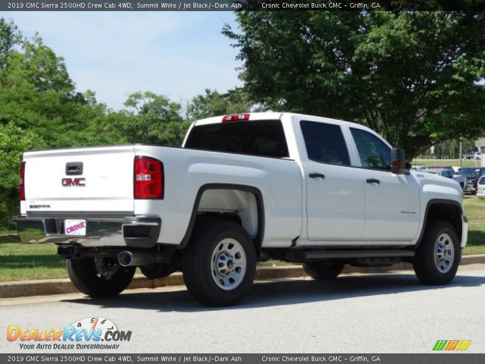 2019 GMC Sierra 2500HD Crew Cab 4WD Summit White / Jet Black/­Dark Ash Photo #3