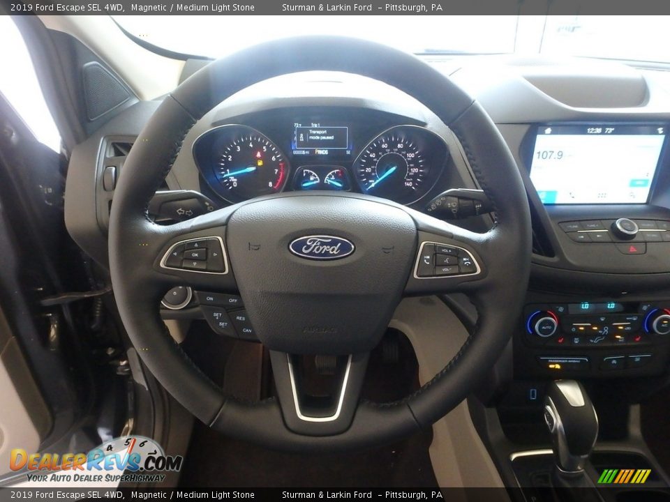 2019 Ford Escape SEL 4WD Magnetic / Medium Light Stone Photo #14