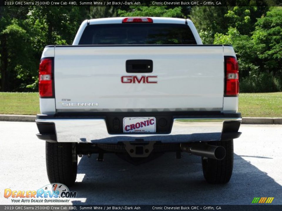2019 GMC Sierra 2500HD Crew Cab 4WD Summit White / Jet Black/­Dark Ash Photo #7