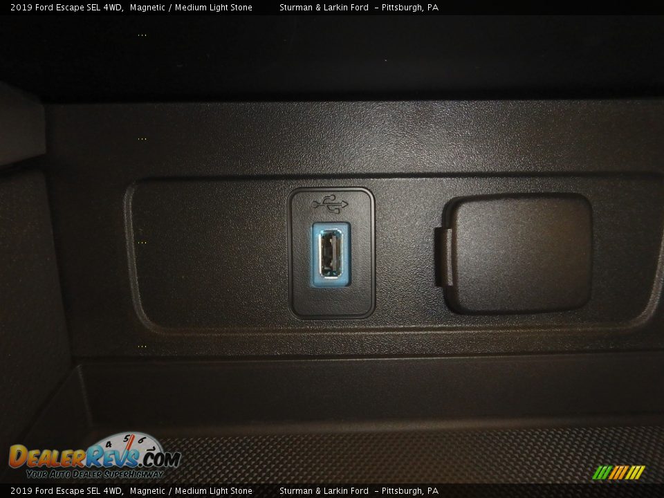 2019 Ford Escape SEL 4WD Magnetic / Medium Light Stone Photo #15