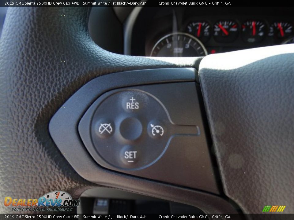 2019 GMC Sierra 2500HD Crew Cab 4WD Steering Wheel Photo #17