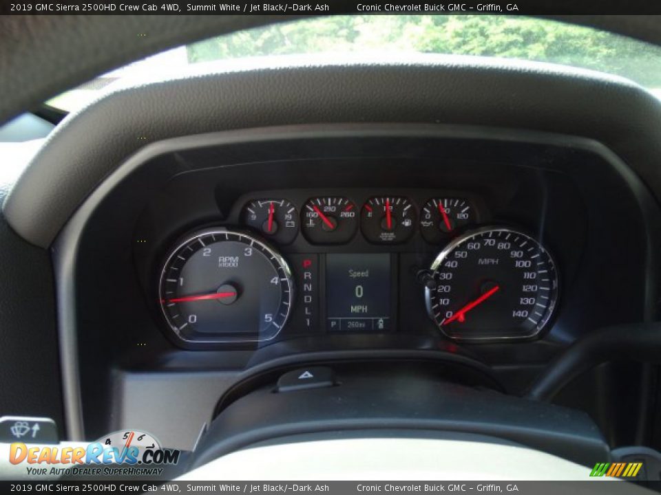 2019 GMC Sierra 2500HD Crew Cab 4WD Gauges Photo #18