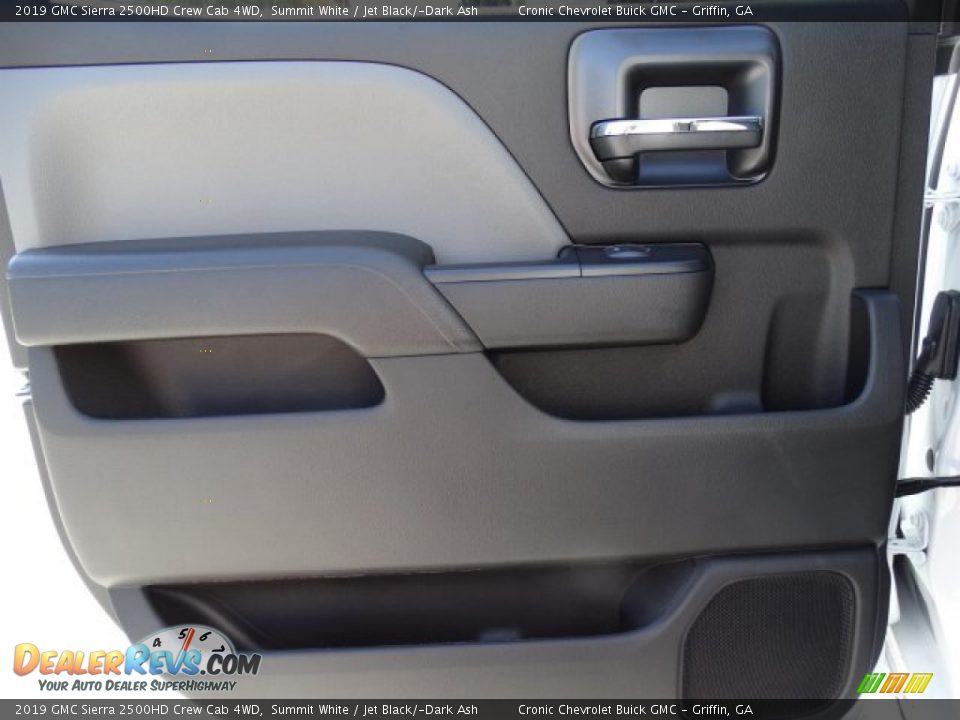 2019 GMC Sierra 2500HD Crew Cab 4WD Summit White / Jet Black/­Dark Ash Photo #23