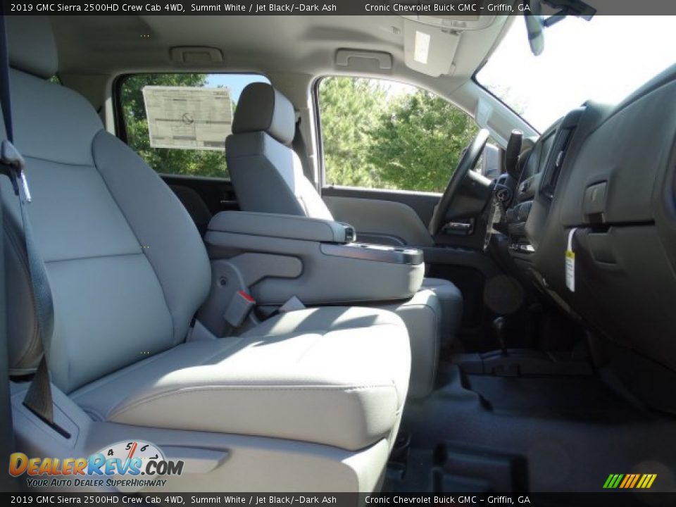 2019 GMC Sierra 2500HD Crew Cab 4WD Summit White / Jet Black/­Dark Ash Photo #27