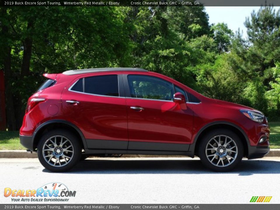 2019 Buick Encore Sport Touring Winterberry Red Metallic / Ebony Photo #2