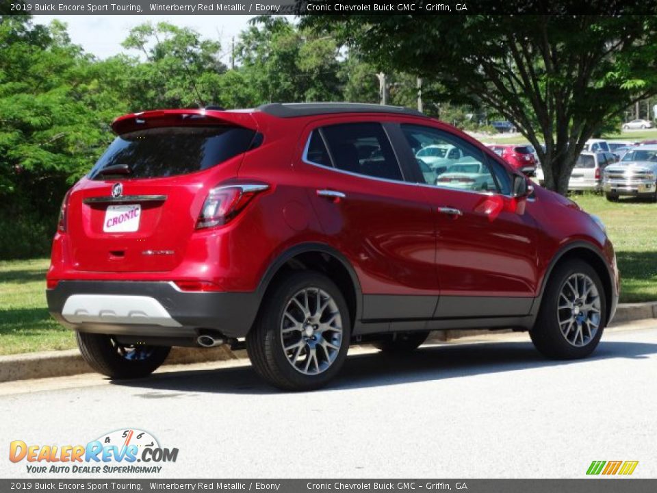 2019 Buick Encore Sport Touring Winterberry Red Metallic / Ebony Photo #3