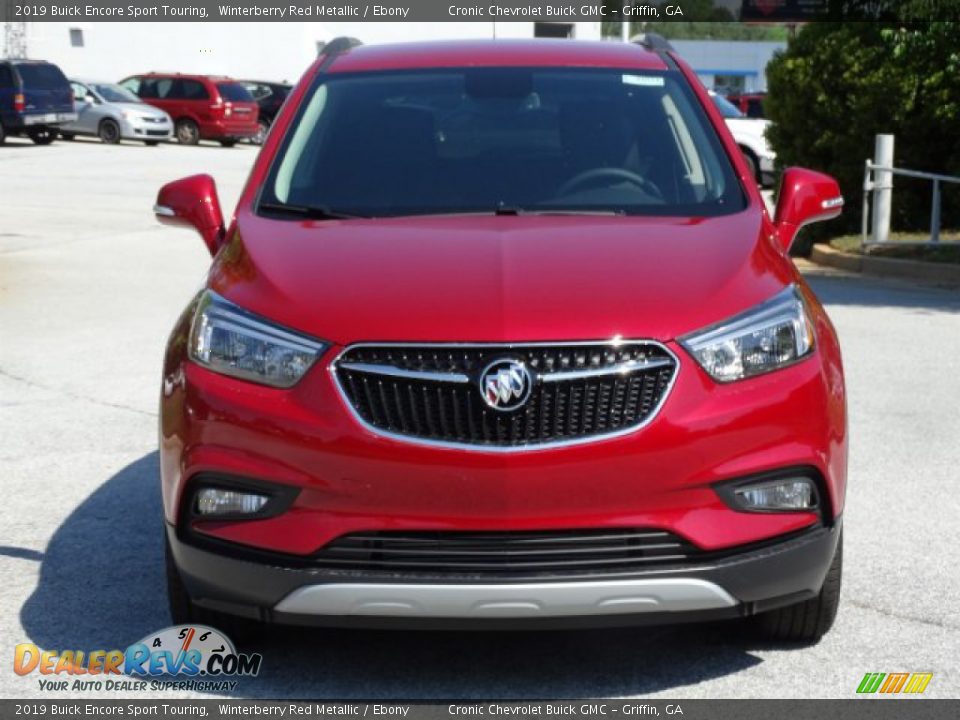 2019 Buick Encore Sport Touring Winterberry Red Metallic / Ebony Photo #4