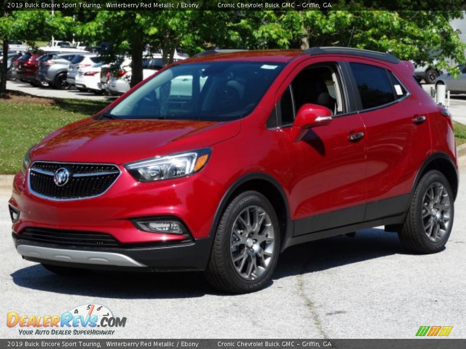 2019 Buick Encore Sport Touring Winterberry Red Metallic / Ebony Photo #5
