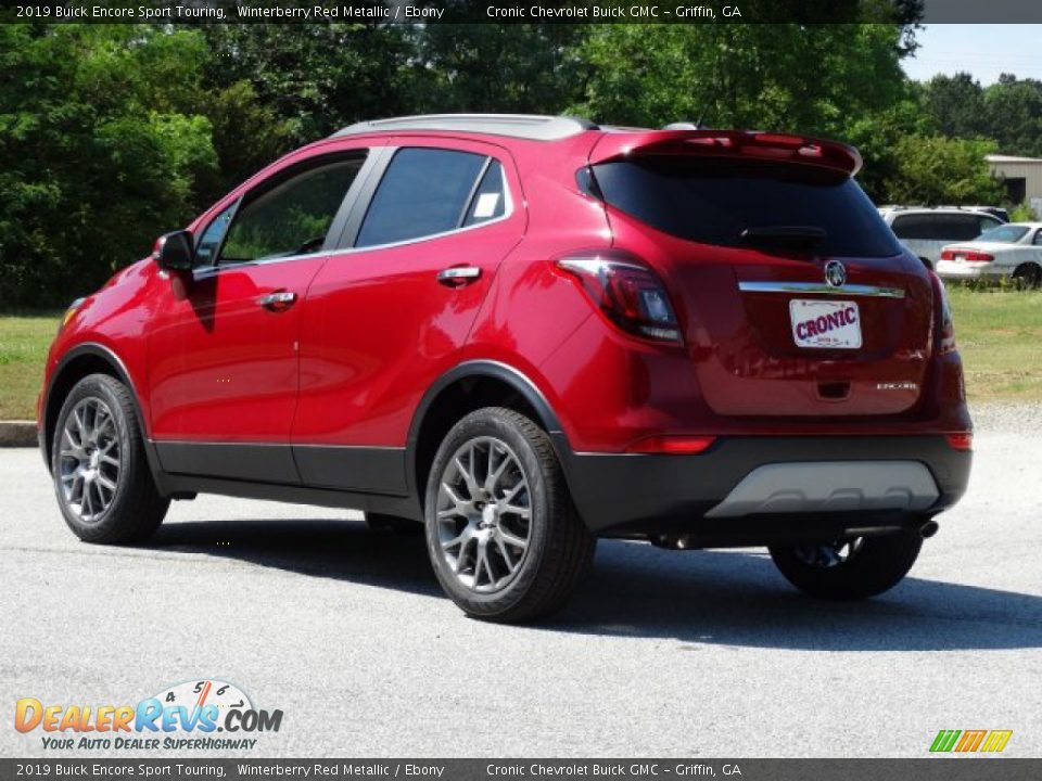 2019 Buick Encore Sport Touring Winterberry Red Metallic / Ebony Photo #6