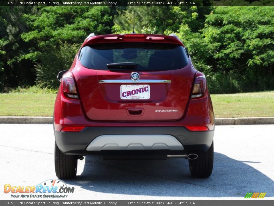 2019 Buick Encore Sport Touring Winterberry Red Metallic / Ebony Photo #7