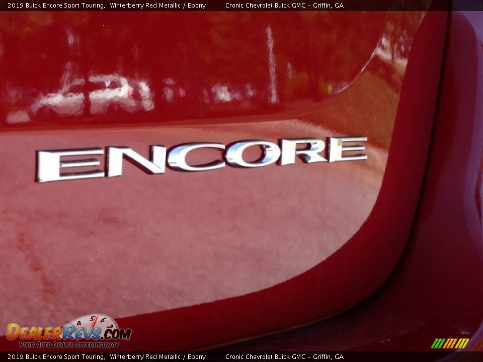 2019 Buick Encore Sport Touring Winterberry Red Metallic / Ebony Photo #8
