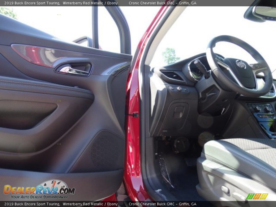 2019 Buick Encore Sport Touring Winterberry Red Metallic / Ebony Photo #10