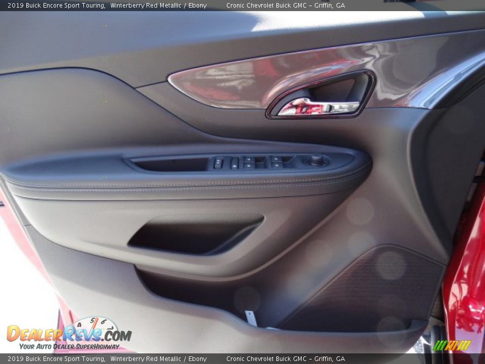 2019 Buick Encore Sport Touring Winterberry Red Metallic / Ebony Photo #11