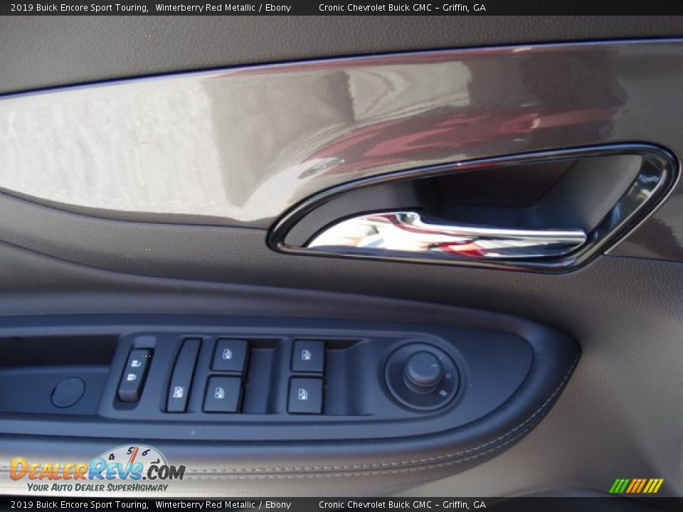 2019 Buick Encore Sport Touring Winterberry Red Metallic / Ebony Photo #12