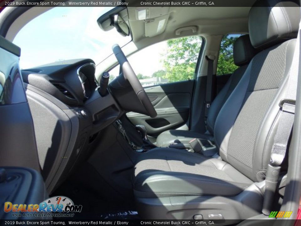 2019 Buick Encore Sport Touring Winterberry Red Metallic / Ebony Photo #13