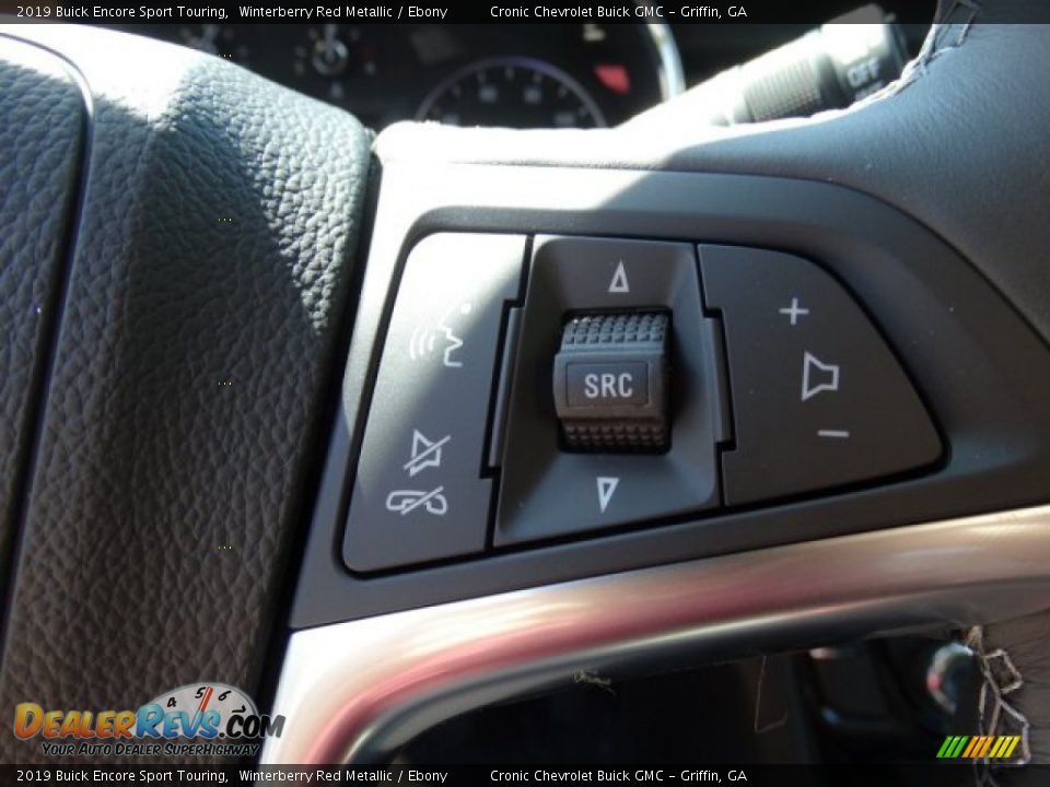 2019 Buick Encore Sport Touring Winterberry Red Metallic / Ebony Photo #16
