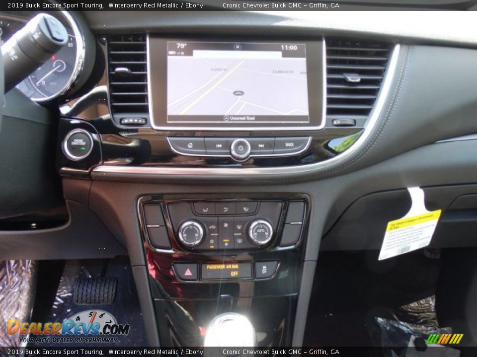 2019 Buick Encore Sport Touring Winterberry Red Metallic / Ebony Photo #17