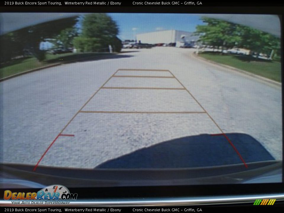 2019 Buick Encore Sport Touring Winterberry Red Metallic / Ebony Photo #18