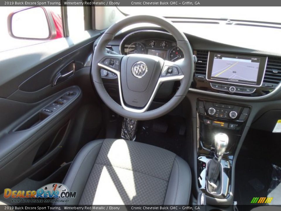 2019 Buick Encore Sport Touring Winterberry Red Metallic / Ebony Photo #21