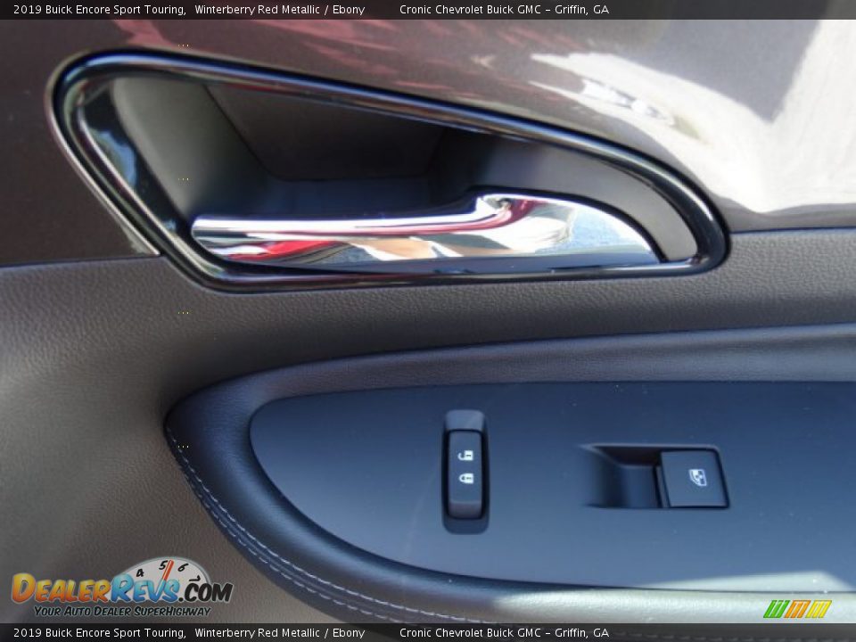 2019 Buick Encore Sport Touring Winterberry Red Metallic / Ebony Photo #23