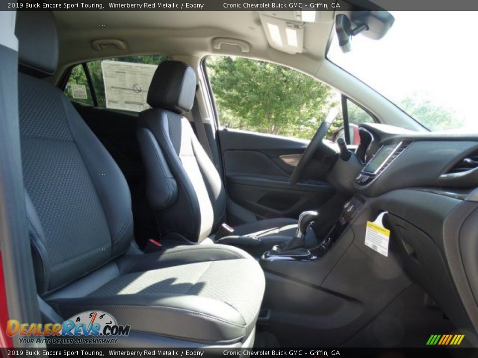 2019 Buick Encore Sport Touring Winterberry Red Metallic / Ebony Photo #24