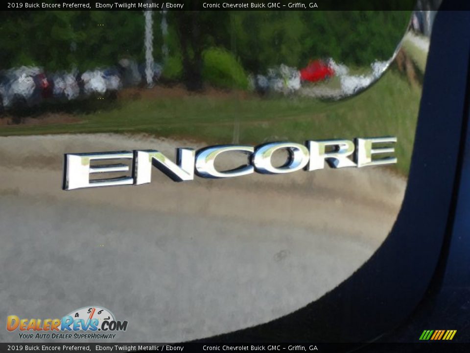 2019 Buick Encore Preferred Ebony Twilight Metallic / Ebony Photo #8