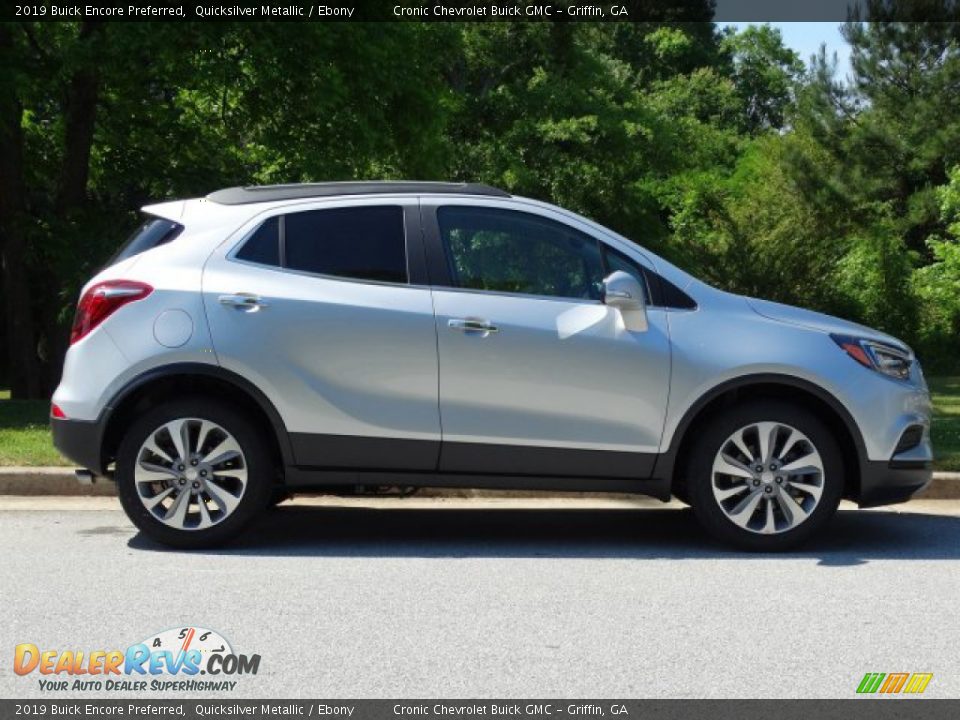 2019 Buick Encore Preferred Quicksilver Metallic / Ebony Photo #2