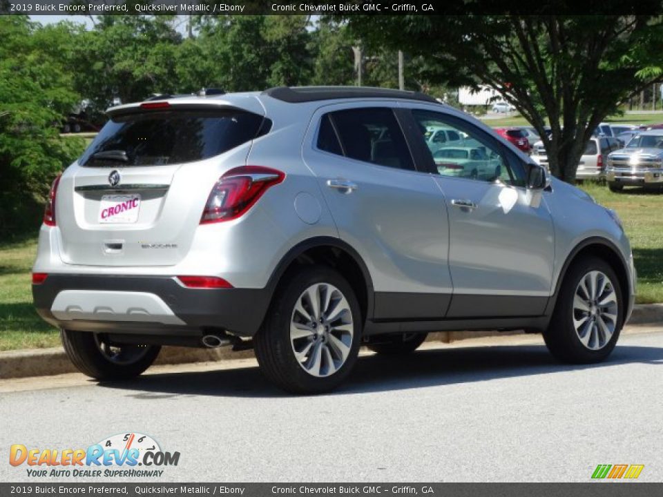 2019 Buick Encore Preferred Quicksilver Metallic / Ebony Photo #3