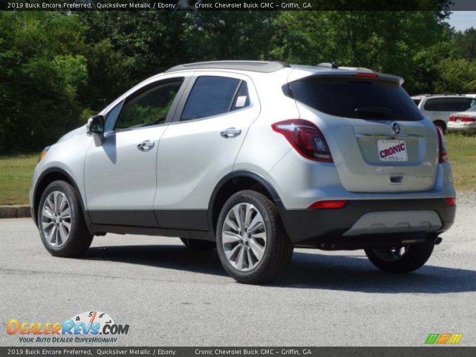 2019 Buick Encore Preferred Quicksilver Metallic / Ebony Photo #6