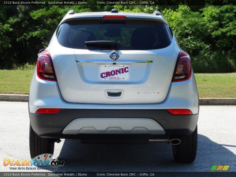 2019 Buick Encore Preferred Quicksilver Metallic / Ebony Photo #7
