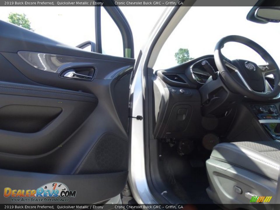 2019 Buick Encore Preferred Quicksilver Metallic / Ebony Photo #10