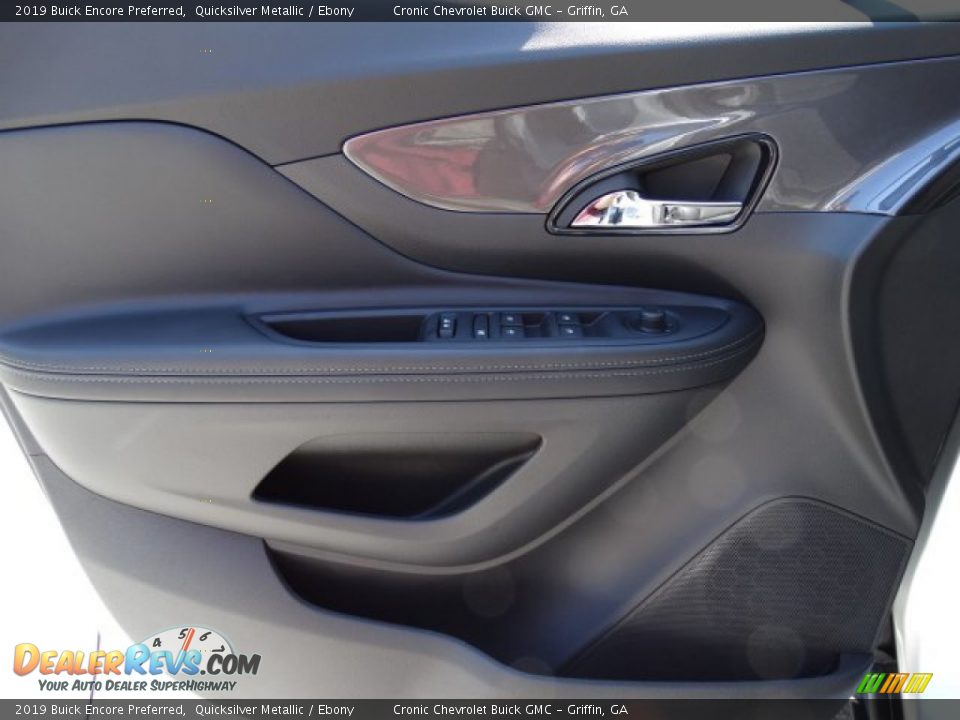 2019 Buick Encore Preferred Quicksilver Metallic / Ebony Photo #11
