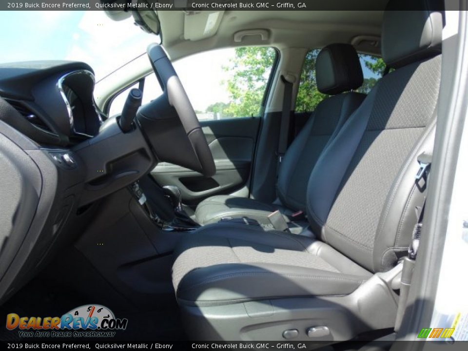 2019 Buick Encore Preferred Quicksilver Metallic / Ebony Photo #13
