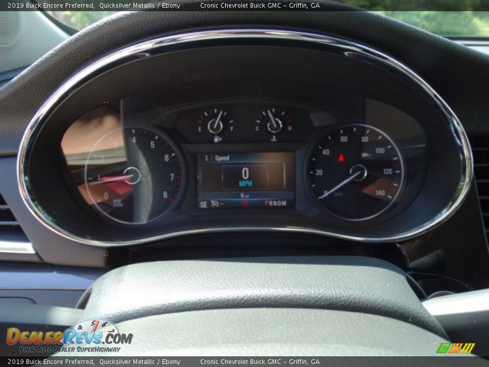 2019 Buick Encore Preferred Quicksilver Metallic / Ebony Photo #15