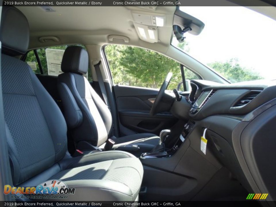 2019 Buick Encore Preferred Quicksilver Metallic / Ebony Photo #24