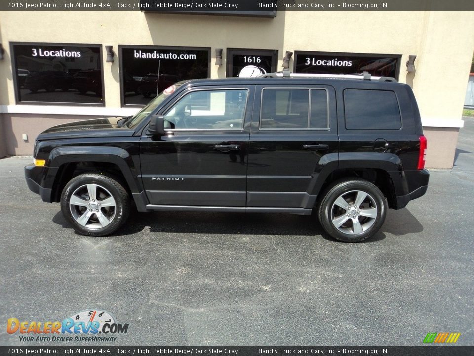 2016 Jeep Patriot High Altitude 4x4 Black / Light Pebble Beige/Dark Slate Gray Photo #1