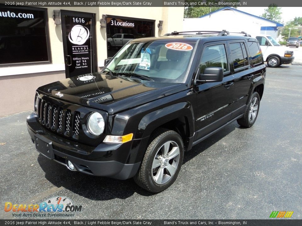 2016 Jeep Patriot High Altitude 4x4 Black / Light Pebble Beige/Dark Slate Gray Photo #2