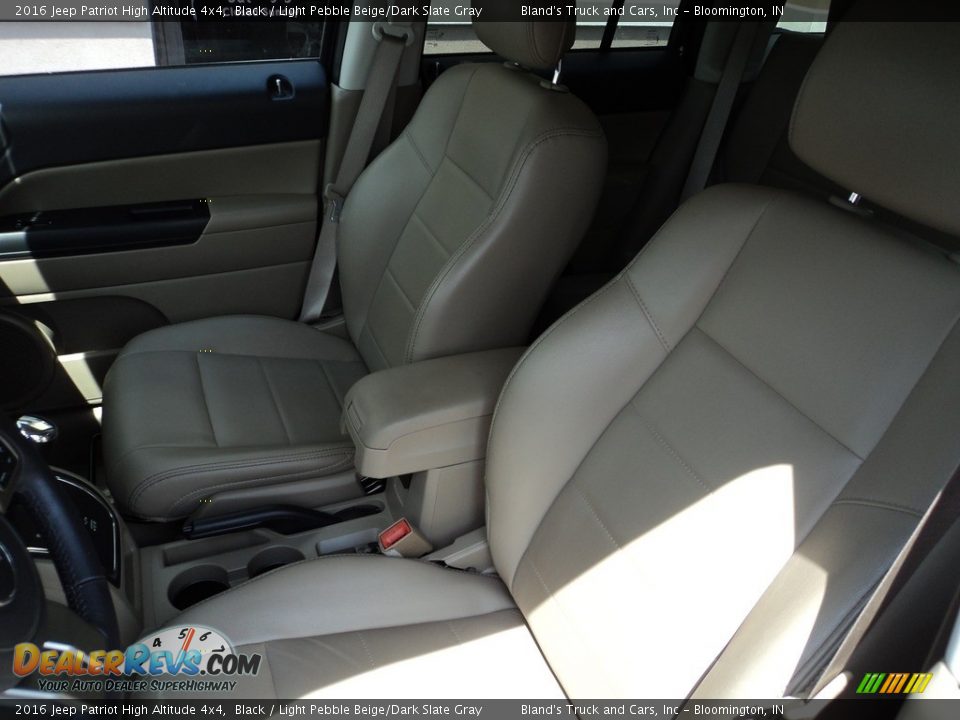 2016 Jeep Patriot High Altitude 4x4 Black / Light Pebble Beige/Dark Slate Gray Photo #7