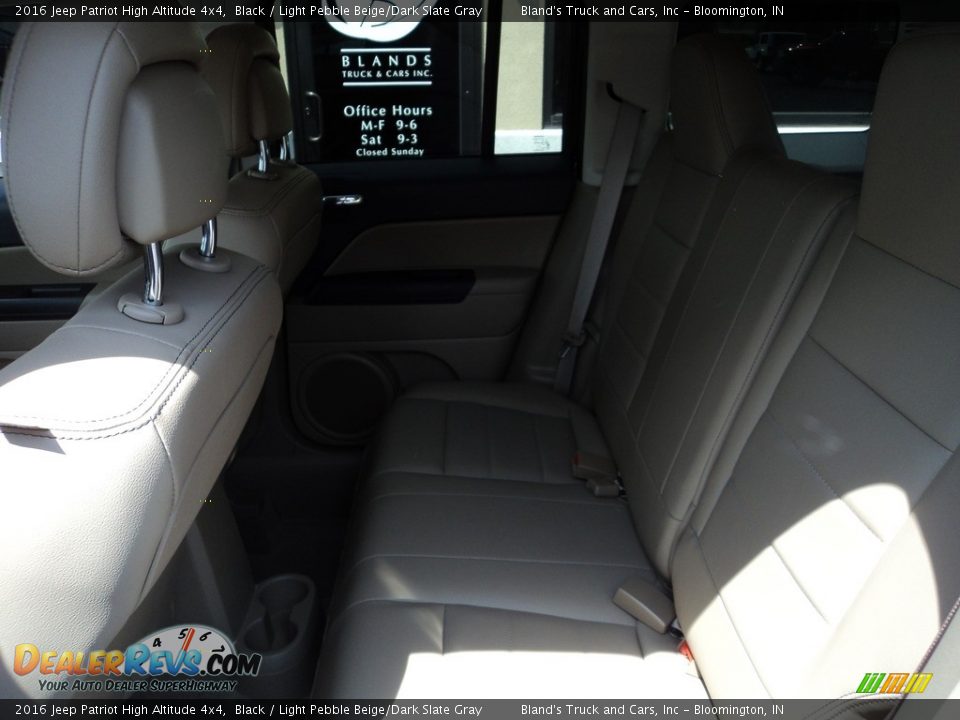 2016 Jeep Patriot High Altitude 4x4 Black / Light Pebble Beige/Dark Slate Gray Photo #8