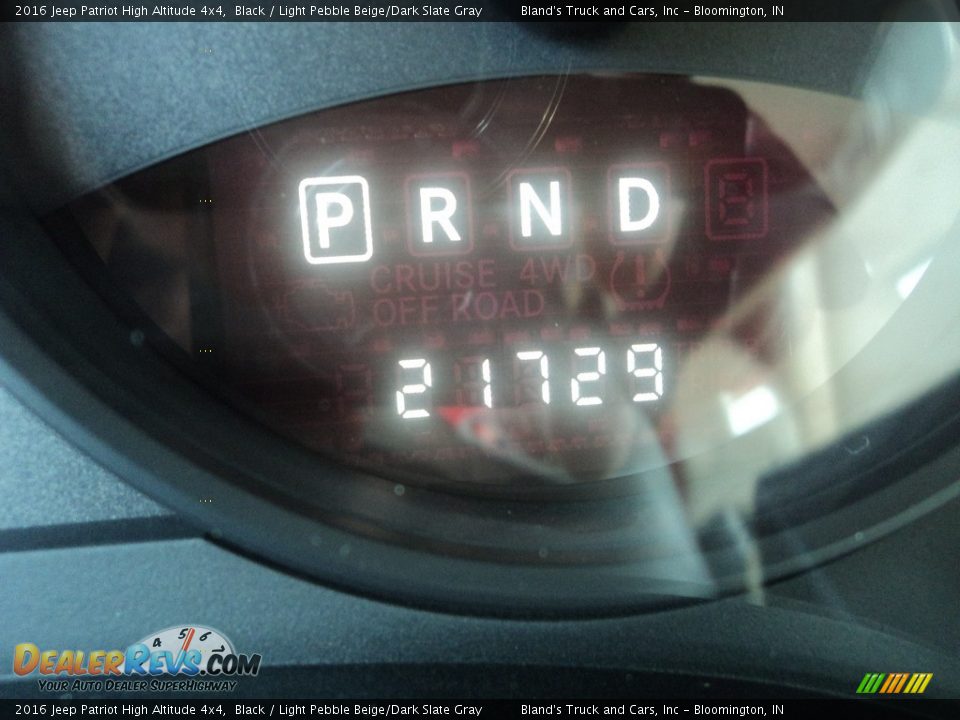 2016 Jeep Patriot High Altitude 4x4 Black / Light Pebble Beige/Dark Slate Gray Photo #14