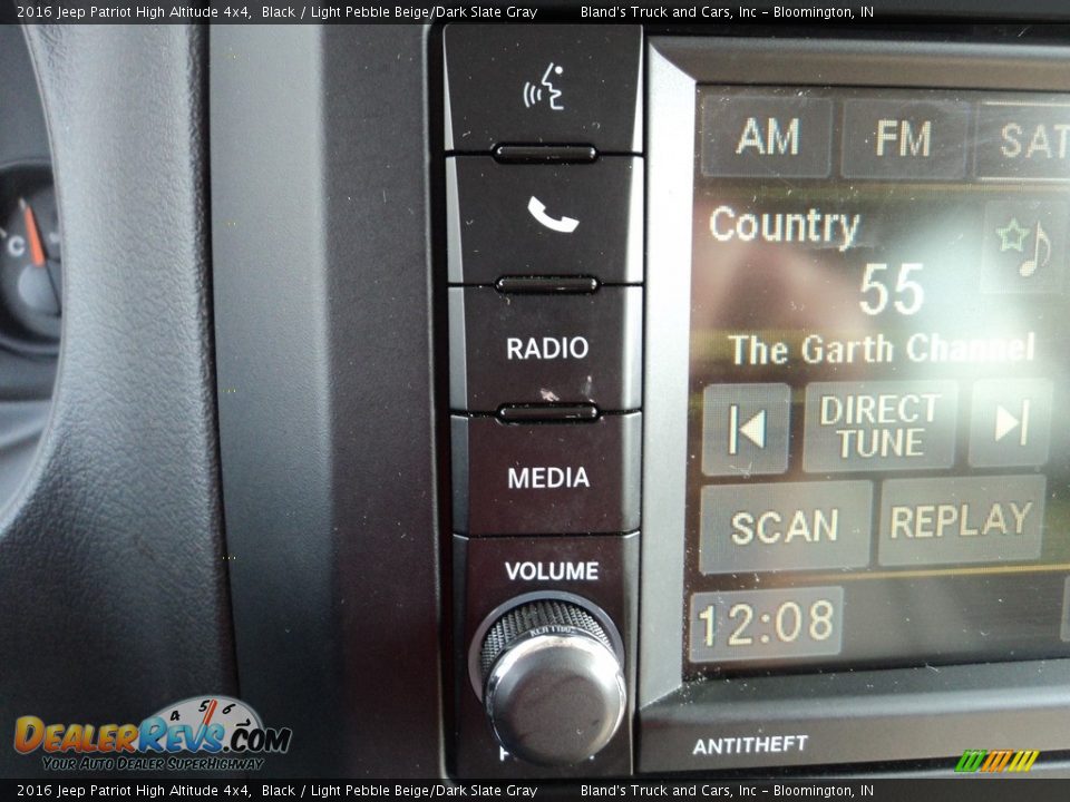 2016 Jeep Patriot High Altitude 4x4 Black / Light Pebble Beige/Dark Slate Gray Photo #19