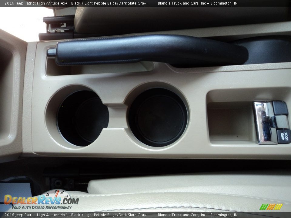 2016 Jeep Patriot High Altitude 4x4 Black / Light Pebble Beige/Dark Slate Gray Photo #24