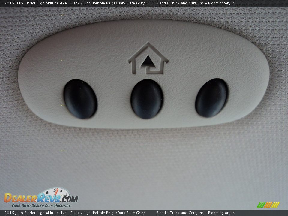 2016 Jeep Patriot High Altitude 4x4 Black / Light Pebble Beige/Dark Slate Gray Photo #25