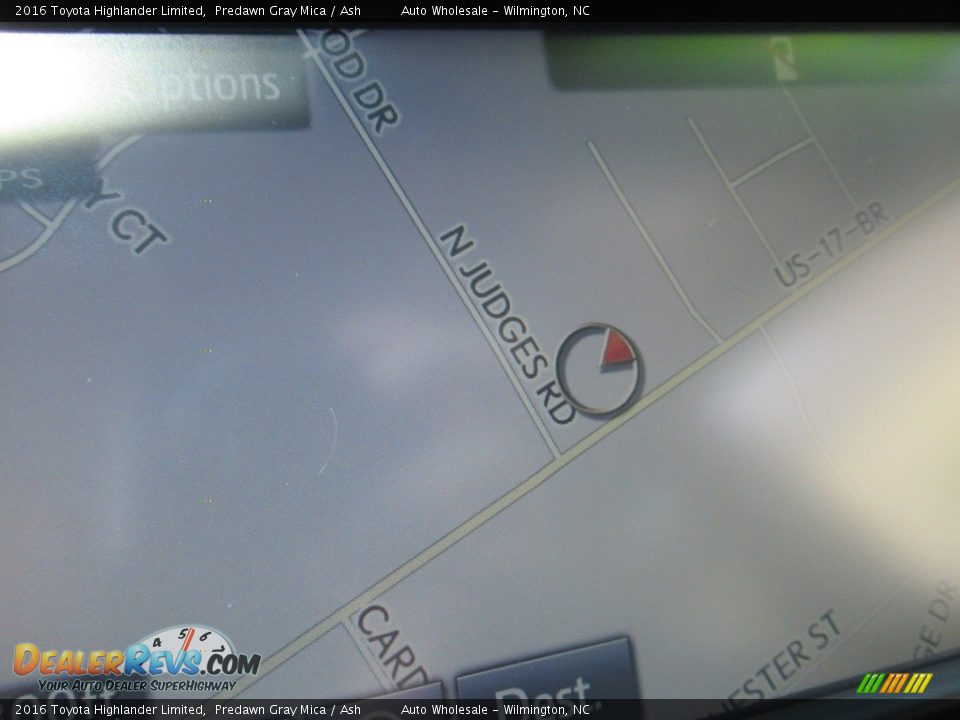 2016 Toyota Highlander Limited Predawn Gray Mica / Ash Photo #16