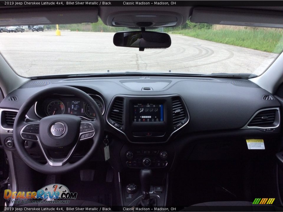 2019 Jeep Cherokee Latitude 4x4 Billet Silver Metallic / Black Photo #11