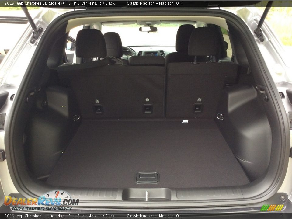 2019 Jeep Cherokee Latitude 4x4 Billet Silver Metallic / Black Photo #16