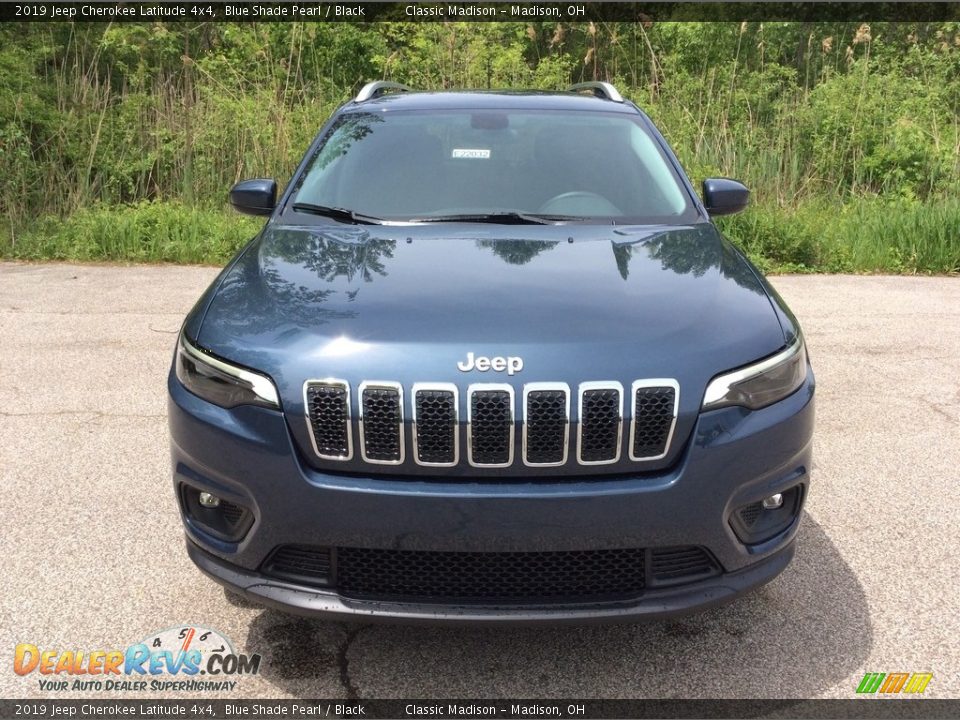 2019 Jeep Cherokee Latitude 4x4 Blue Shade Pearl / Black Photo #2
