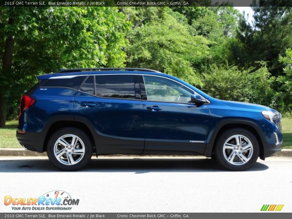 2019 GMC Terrain SLE Blue Emerald Metallic / Jet Black Photo #2