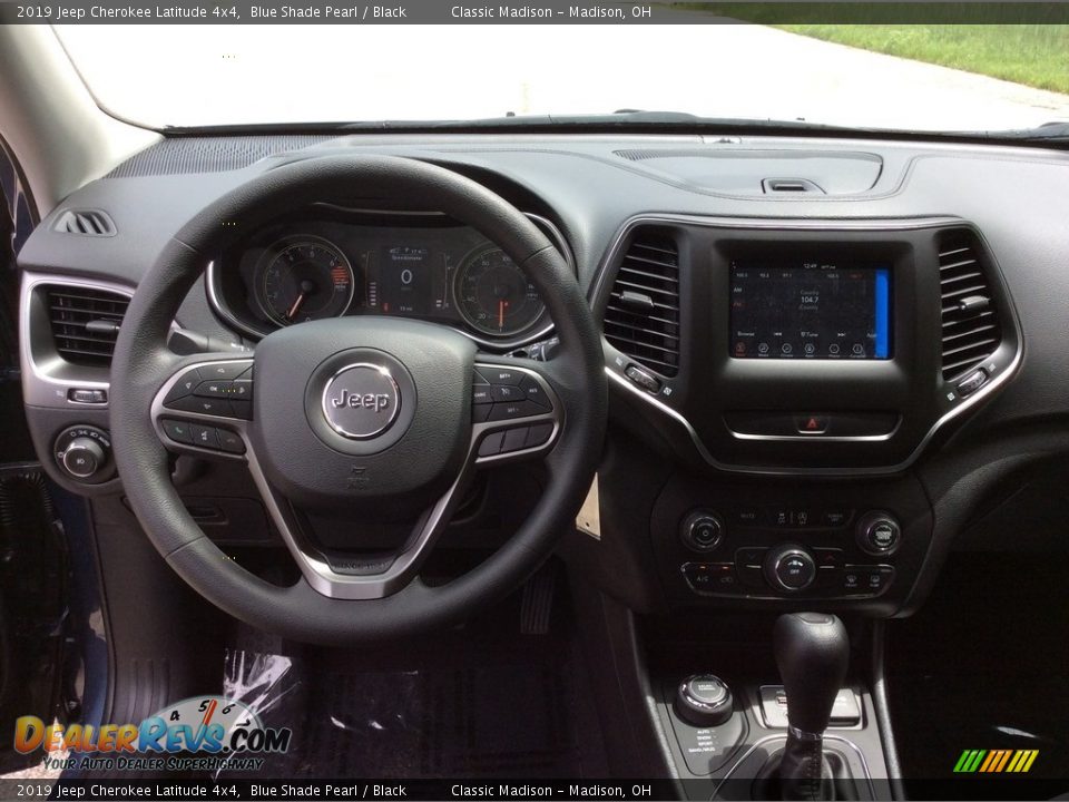 2019 Jeep Cherokee Latitude 4x4 Blue Shade Pearl / Black Photo #12